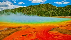 Nieprawdopodobne zdarzenie w Yellowstone. Wjechali do kwaśnego jeziora