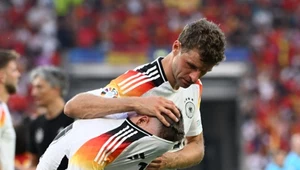Niepocieszony Thomas Mueller po odpadnięciu z Euro 2024