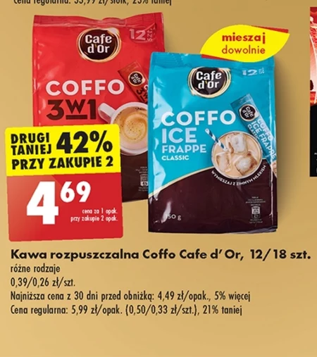 Kawa rozpuszczalna Coffo Cafe
