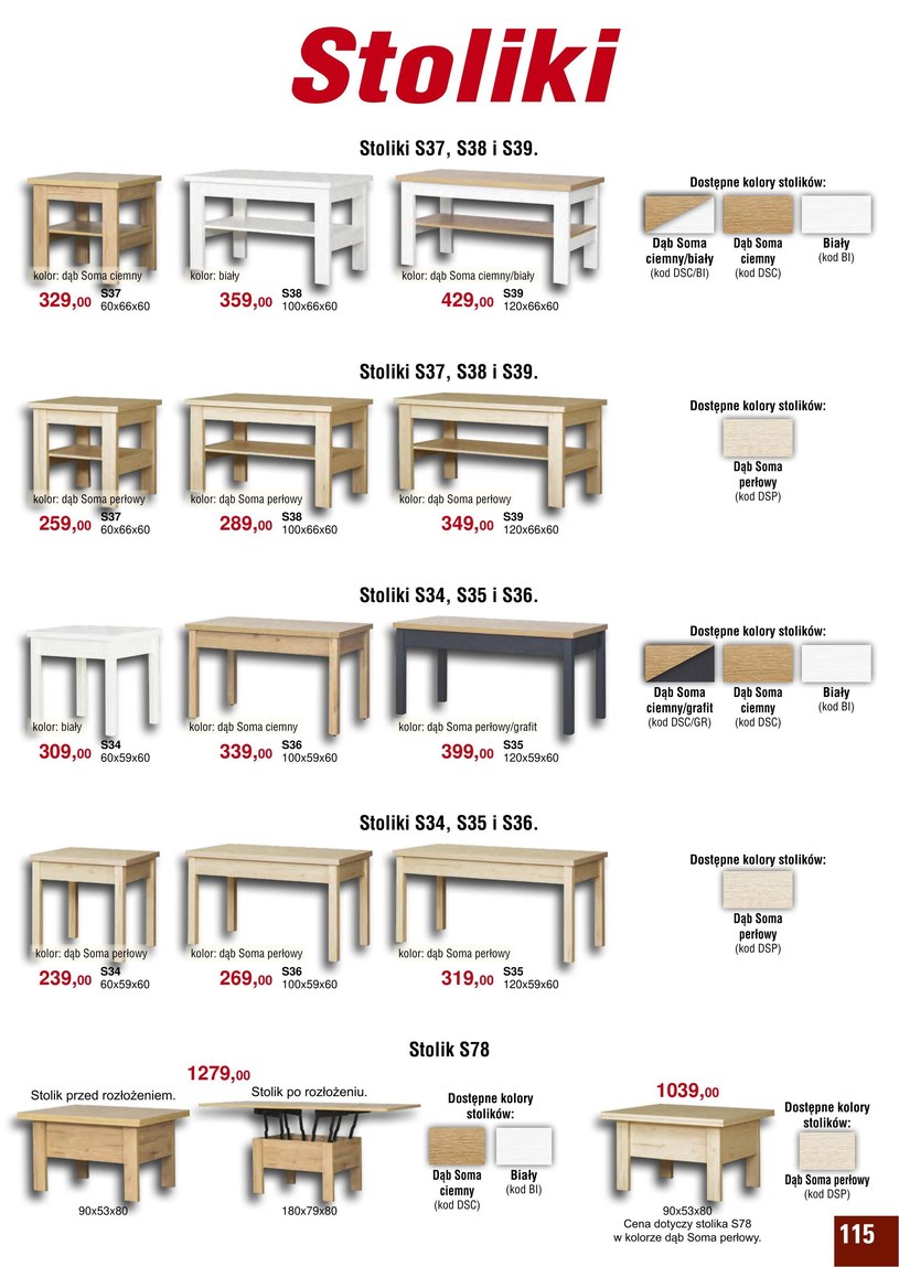 Gazetka: Super rabaty na meble - Bodzio - strona 115