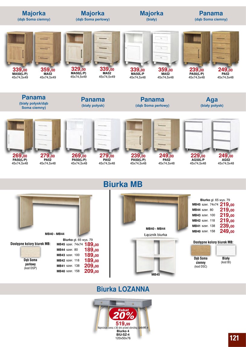 Gazetka: Super rabaty na meble - Bodzio - strona 121