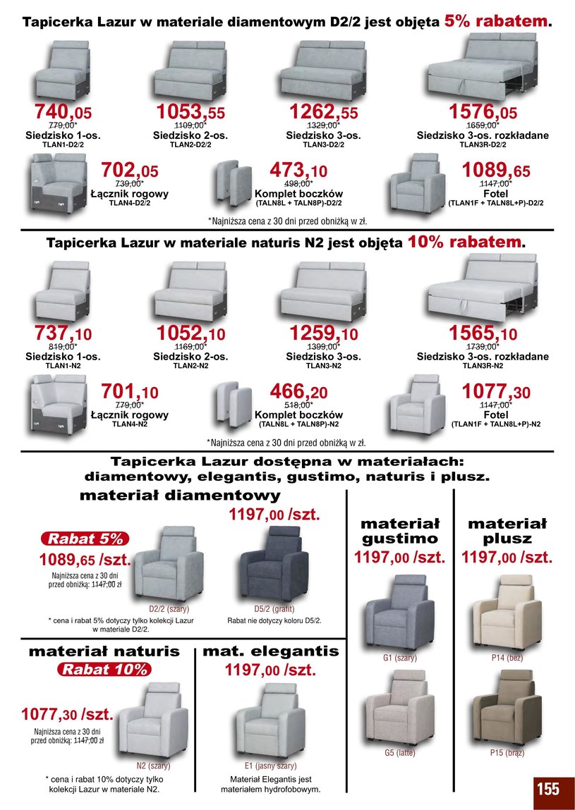 Gazetka: Super rabaty na meble - Bodzio - strona 155