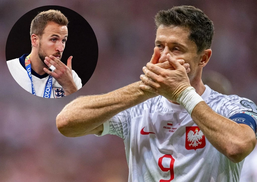 Harry Kane i Robert Lewandowski Harry Kane i Robert Lewandowski