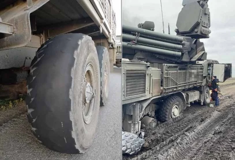 Rosyjski sprzęt jest w absurdalnej kondycji /fot. /@RALee85 /Twitter