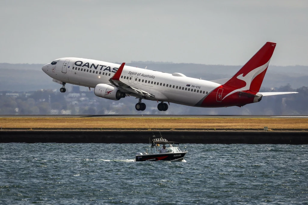 Linie lotnicze Qantas.