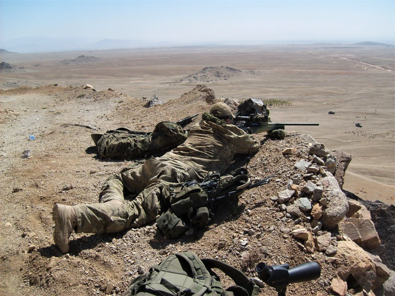 Przemysław Wójtowicz podczas zadania w Afganistanie Przemysław Wójtowicz podczas zadania w Afganistanie