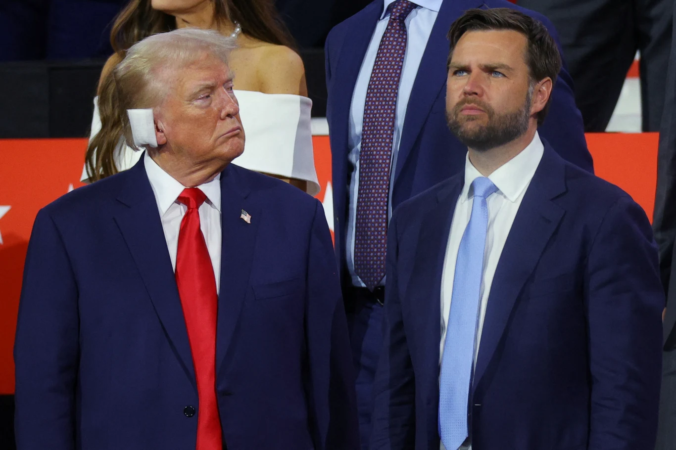 Donald Trump i J.D. Vance Donald Trump i J.D. Vance