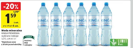 Мінеральна вода Kinga