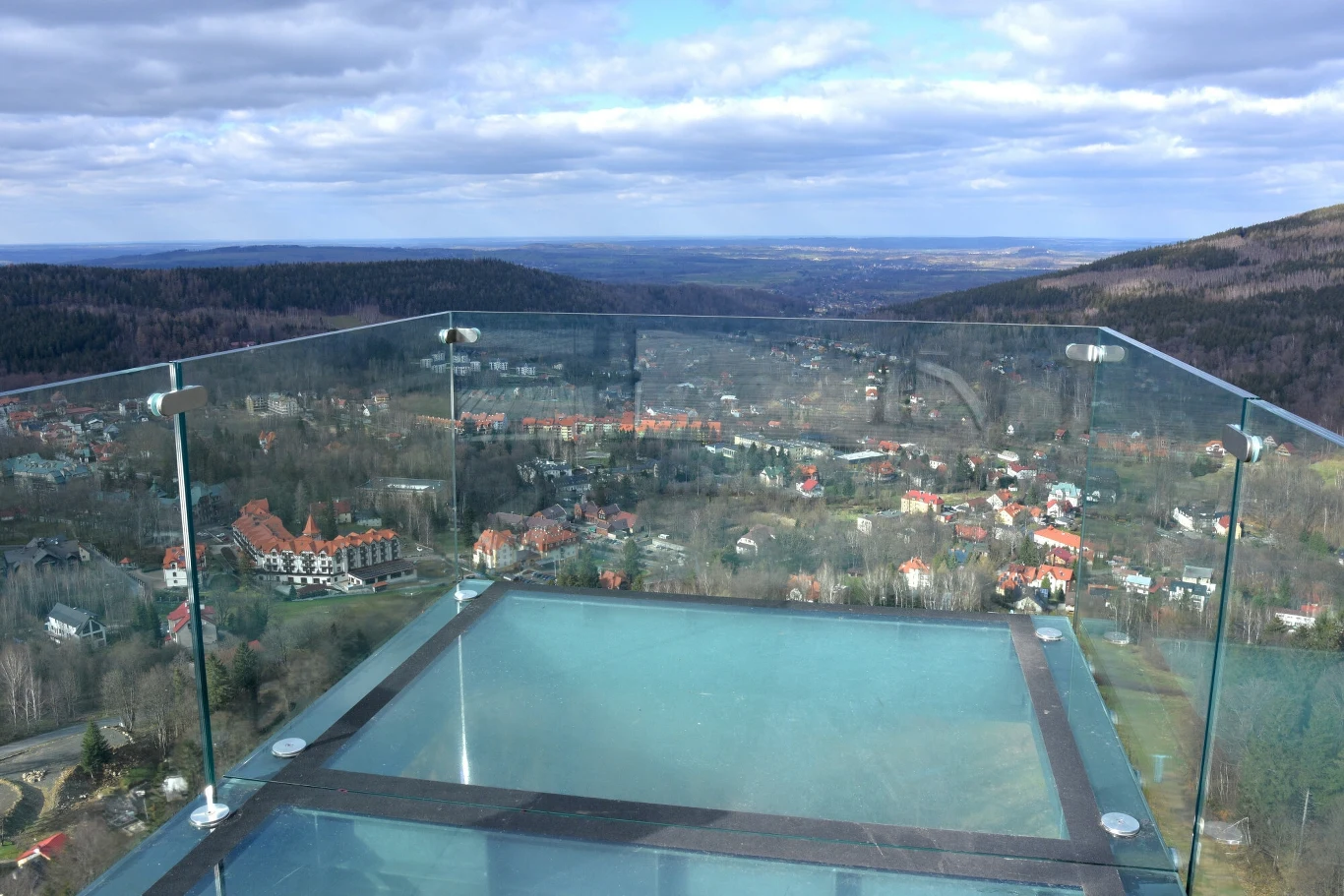 Widok na Świeradów-Zdrój Widok na Świeradów-Zdrój