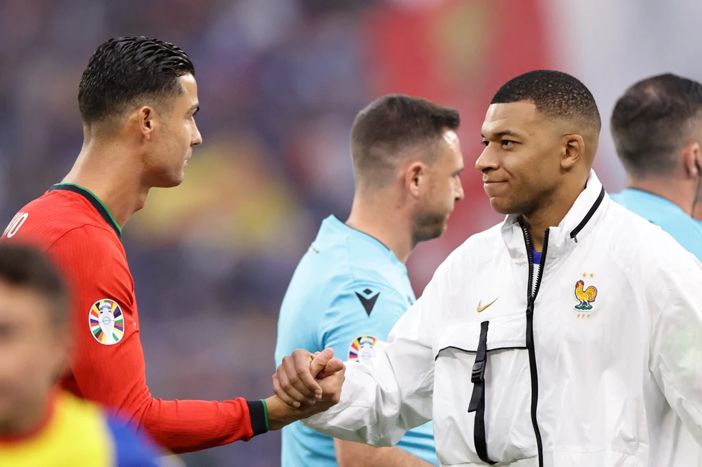 Cristiano Ronaldo i Kylian Mbappe Cristiano Ronaldo i Kylian Mbappe