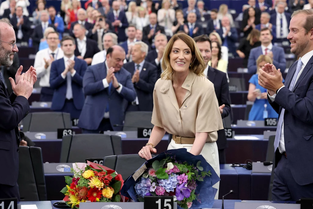 Roberta Metsola wybrana na szefową Parlamentu Europejskiego