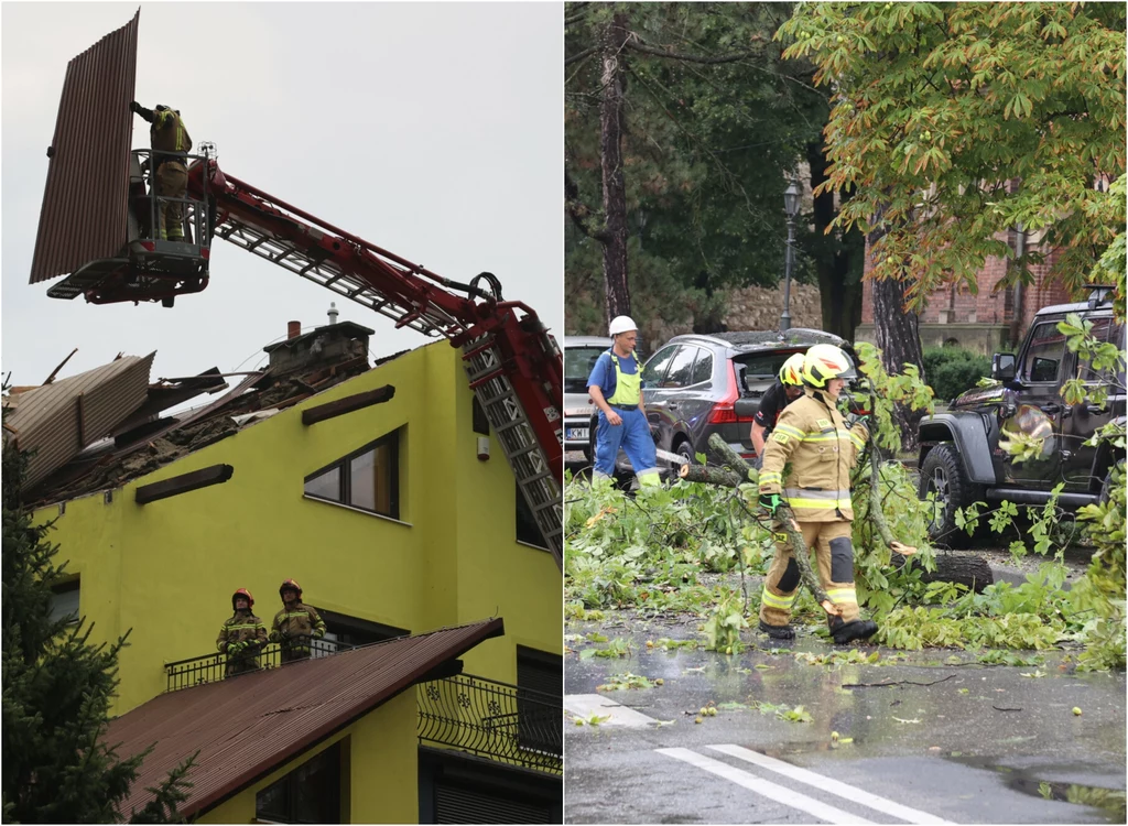 Burze nad Polską. Tysiące interwencji Burze nad Polską. Tysiące interwencji