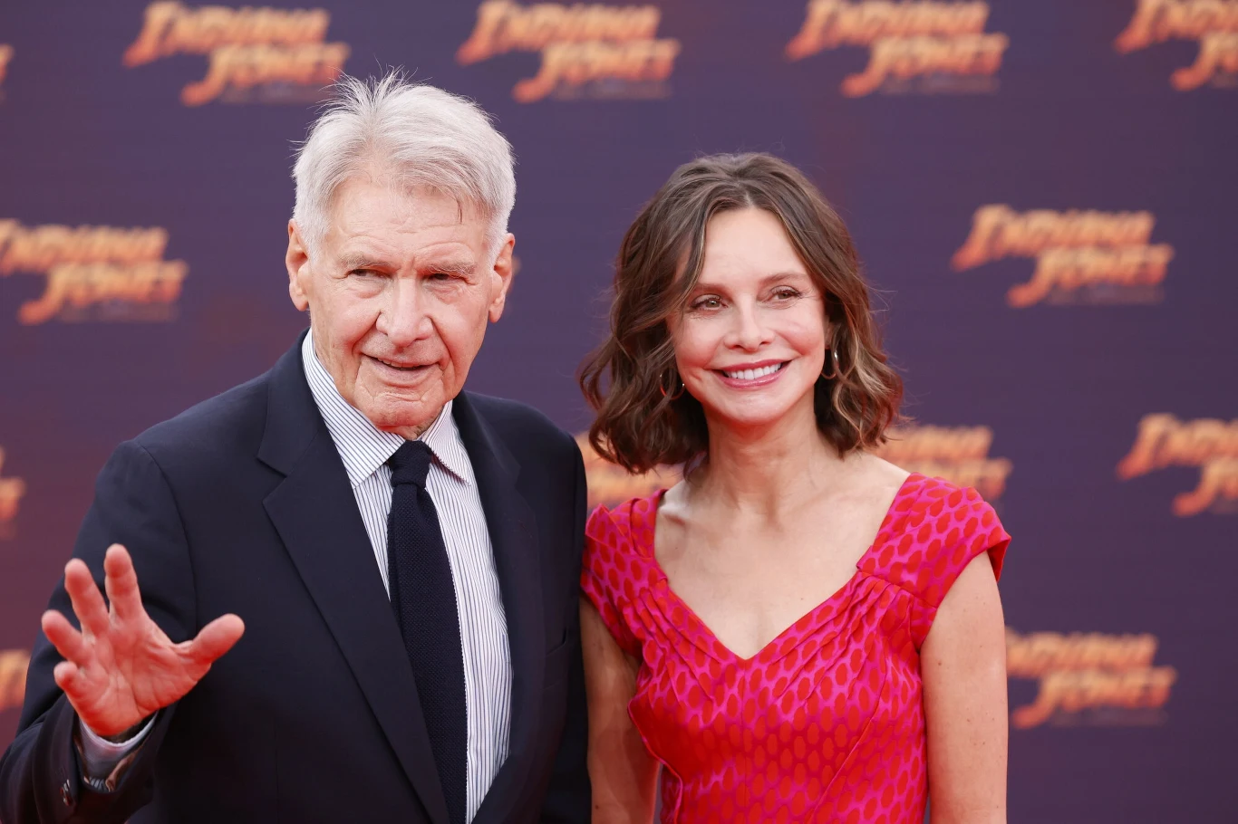 Calista Flockhart z ukochanym, Harrisonem Fordem 
