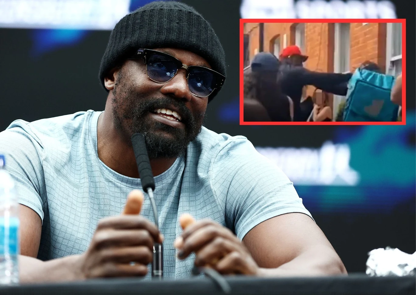 Derek Chisora - zdj. Daily Mail Derek Chisora - zdj. Daily Mail