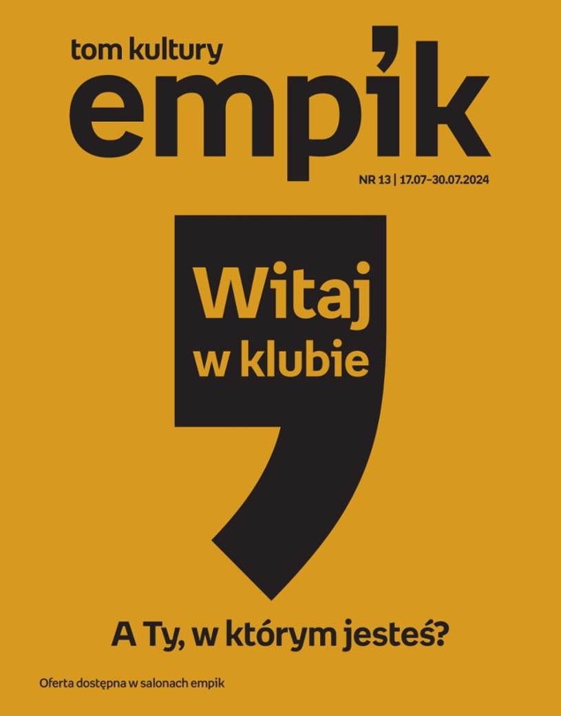 Gazetka promocyjna EMPiK - ważna od 17. 07. 2024 do 30. 07. 2024