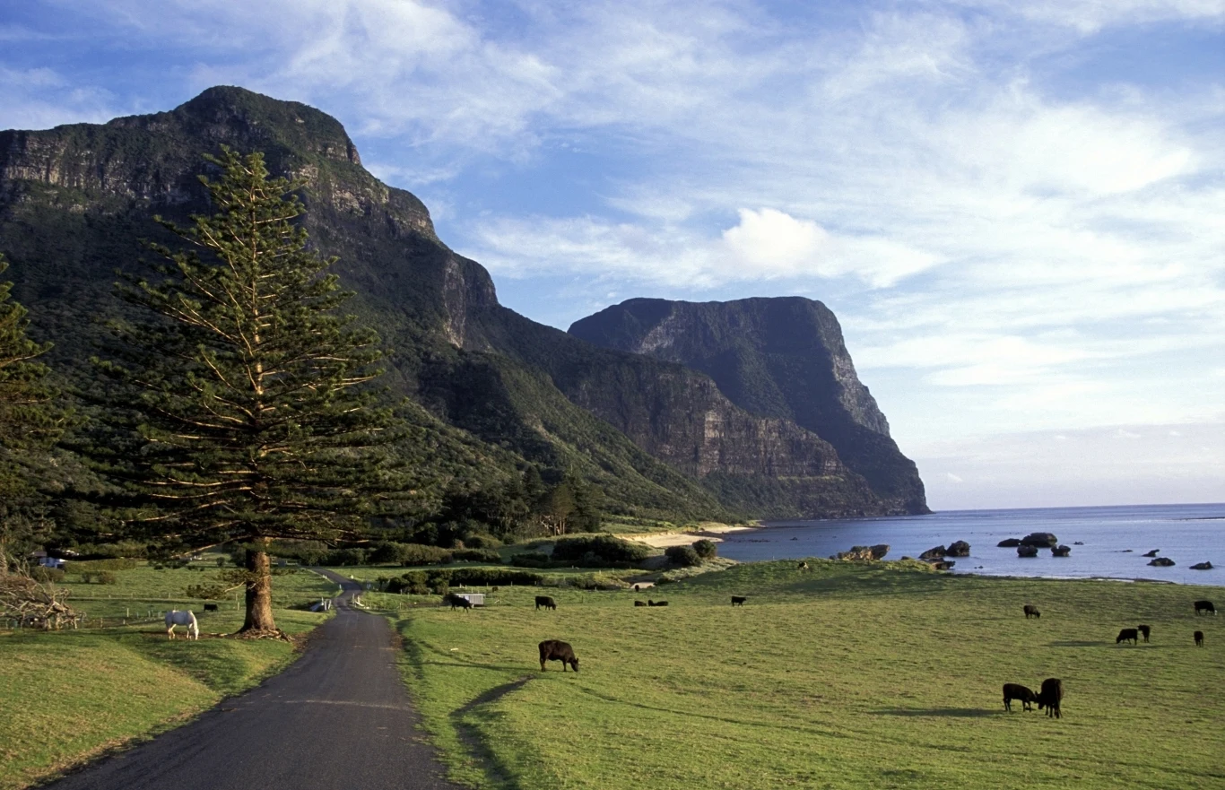 Lord Howe oferuje odpoczynek w rajskich okolicznościach. To wyjątkowy zakątek ziemi, na którym jednocześnie może przebywać tylko 400 turystów. 