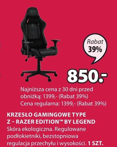 Krzesło gamingowe Razer