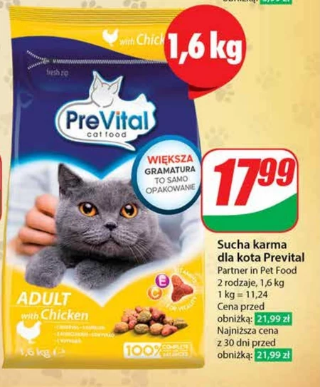 Корм для котів Prevital