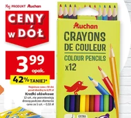 Kredki ołówkowe Auchan