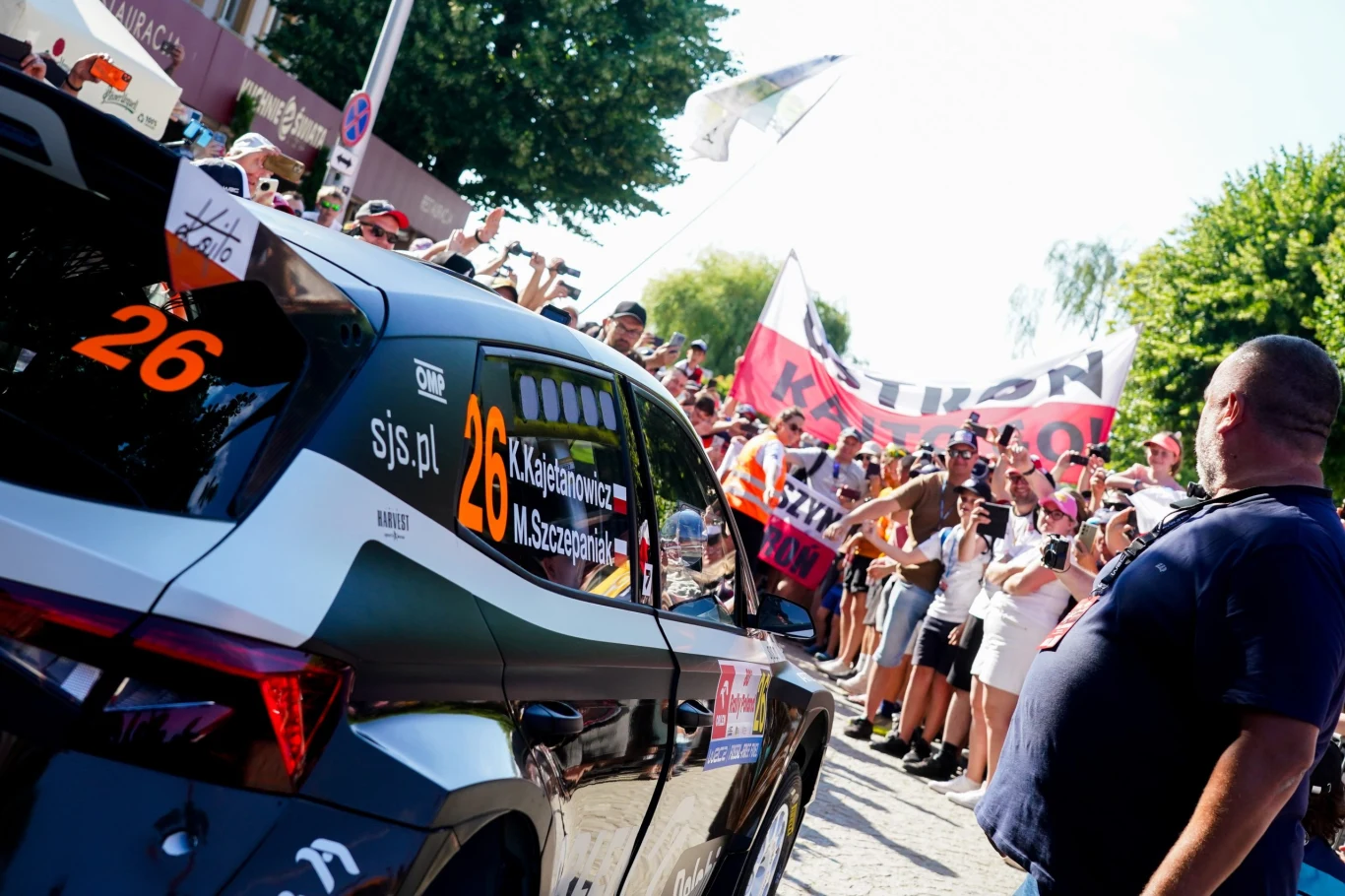 Pojazd Kajetanowicza i Szczepaniaka