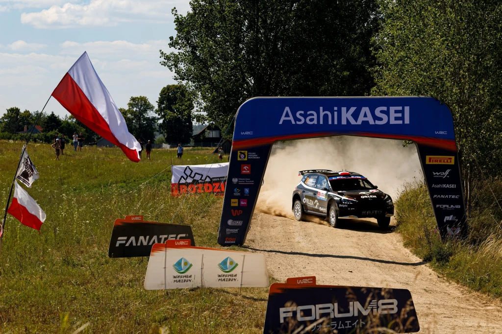 Kajetanowicz i Szczepaniak na trasie Kajetanowicz i Szczepaniak na trasie