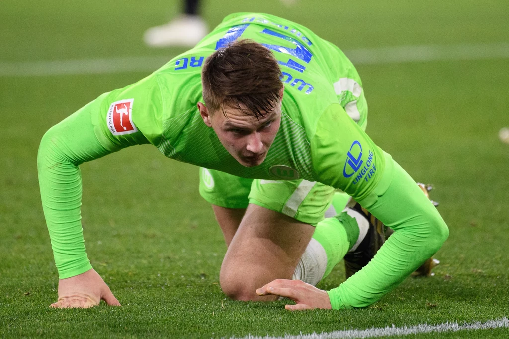 Bartosz Białek w barwach VfL Wolsfburg Bartosz Białek w barwach VfL Wolsfburg