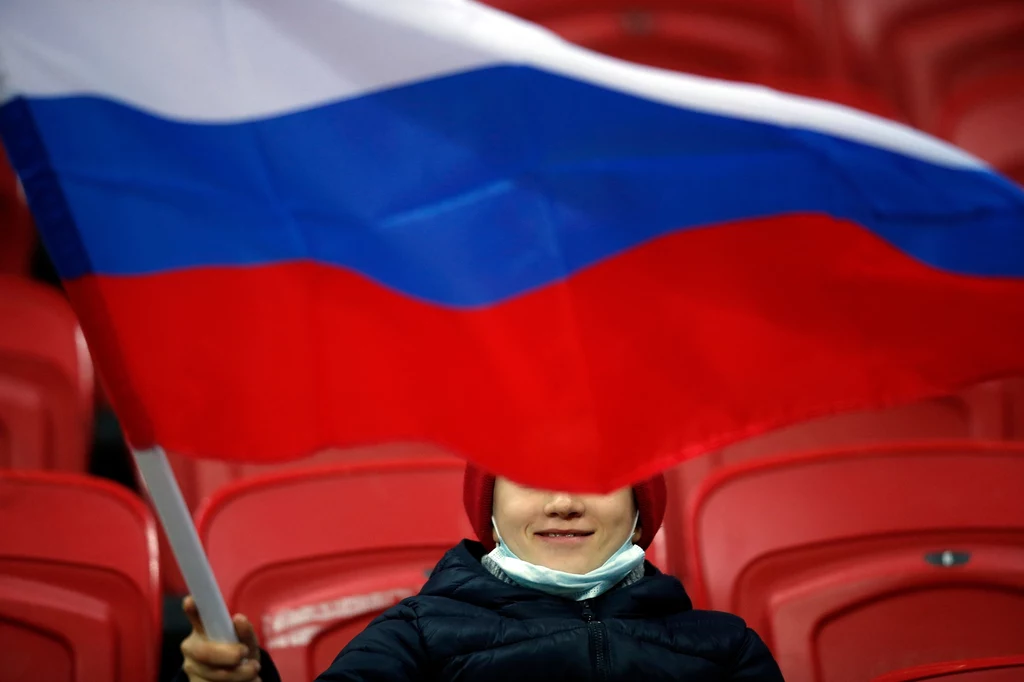 Flaga Rosji, z reguły niewidziana na oficjalnych zawodach międzynarodowych Flaga Rosji, z reguły niewidziana na oficjalnych zawodach międzynarodowych