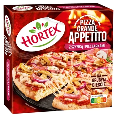 Hortex Grande Appetito Pizza z szynką i pieczarkami 425 g - 0