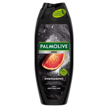 Palmolive MEN Energising, orzeźwiający żel pod prysznic dla mężczyzn 3w1 cytrusy i magnez 500ml - 0