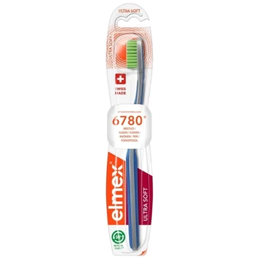 elmex ULTRA SOFT Szczoteczka do zębów bardzo miękka SOFT 1 sztuka - 1