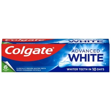 Pasta do zębów Colgate Advanced White z aktywnymi mikrokryształkami czyszczącymi 75ml - 1