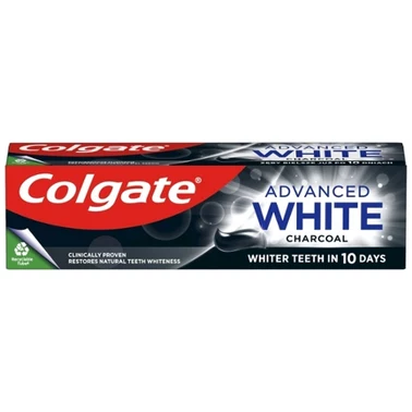 Pasta do zębów Colgate Advanced White Charcoal z aktywnym węglem 75ml - 3