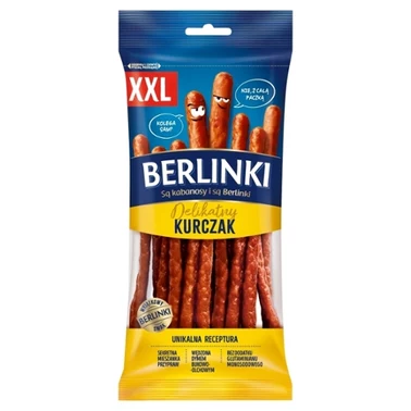 Berlinki XXL Kabanosy delikatny kurczak 150 g - 0