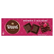 Wawel Czekolada nadziewana brownie z malinami 275 g 