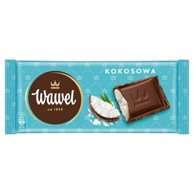 Wawel Czekolada nadziewana kokosowa 87 g - 0