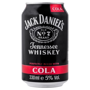 Jack Daniel's and Cola Ready to Drink 330 mL - 0