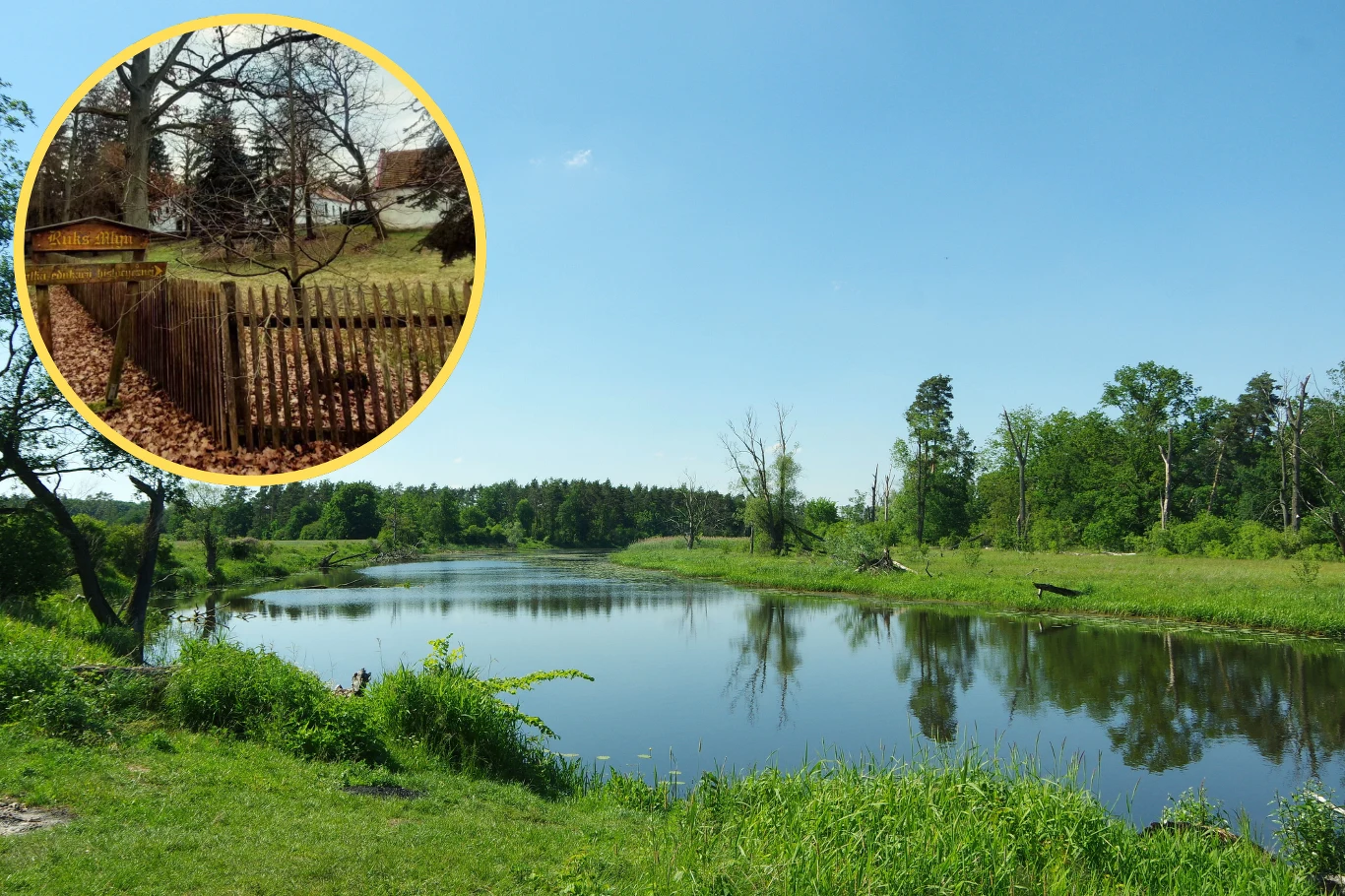 Nad rzeką Samica Kierska, która wpada do Warty mieści się osada. Jest to niezwykle ciekawe miejsce, o którym wiedzą nieliczni. 