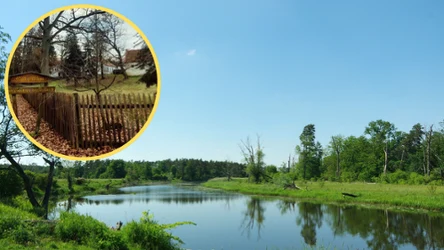 Nad rzeką Samica Kierska, która wpada do Warty mieści się osada.