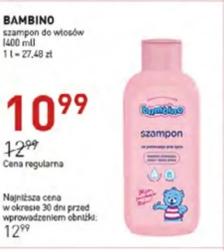Bambino Szampon dla dzieci i niemowląt 400 ml