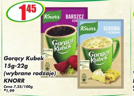 Gorący kubek Knorr