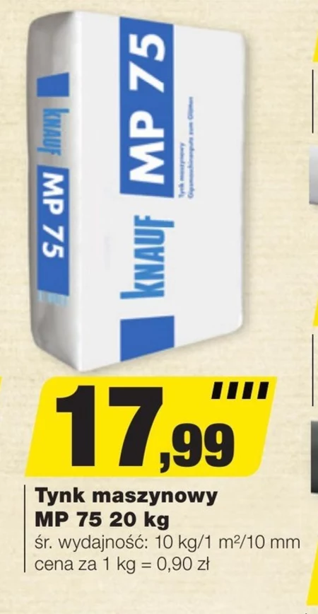 Tynk maszynowy Knauf