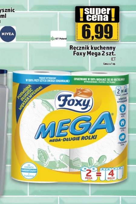 Foxy Mega Ręcznik kuchenny 2 rolki