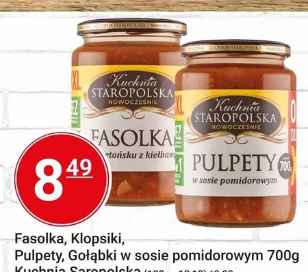 Kuchnia Staropolska Pulpety w sosie pomidorowym 700 g