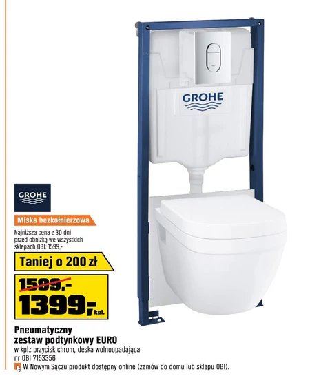 Zestaw podtynkowy Grohe