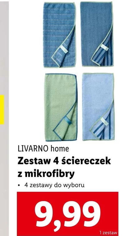 Ścierka z mikrofibry Livarno