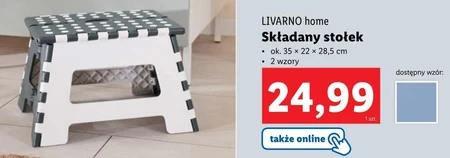 Stołek składany Livarno