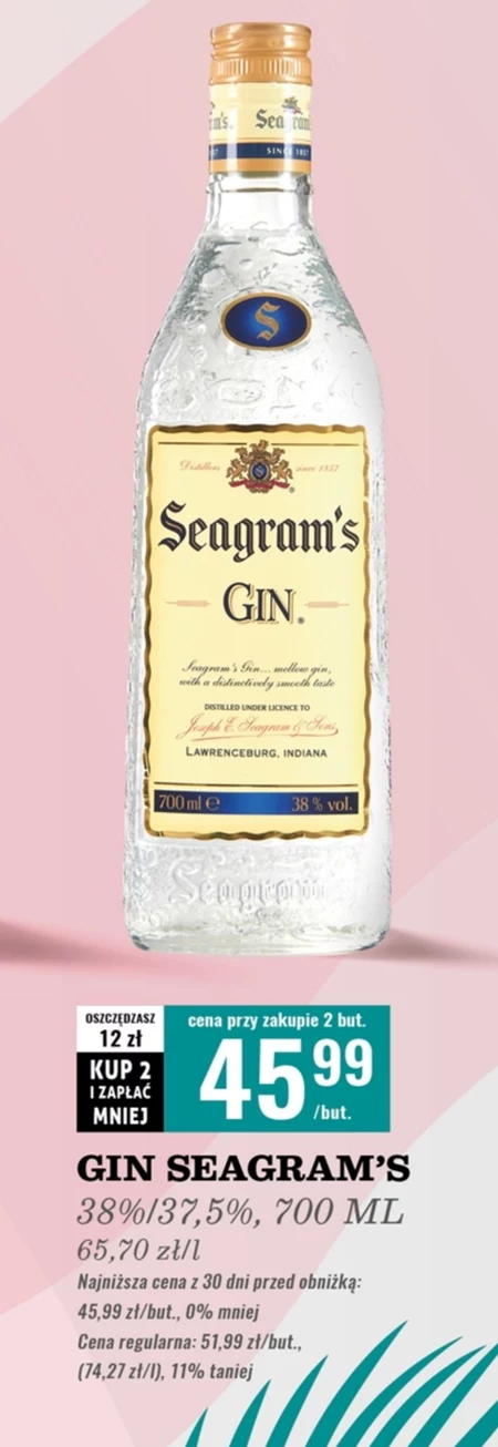 Джин Seagram's