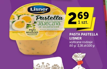 Lisner Pastella Pasta jajeczna ze szczypiorkiem 80 g