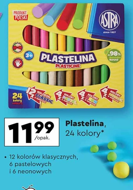 Plastelina Astra