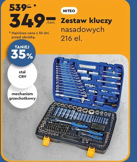 Zestaw kluczy nasadowych